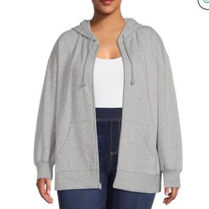 Terra & Sky zip up hoodie size 4x nwt